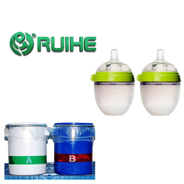 Meme Sıvı Silikon Kauçuk Food Grade RH5350 Bebek Malzemeleri İçin 40