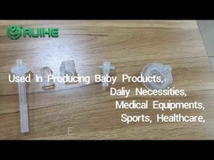 Mükemmel Dayanıklılık LSR Sıvı Silikon Kauçuk Biberon Emzikleri İçin